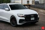 Audi Q8 55 TFSI Quattro on Vossen Wheels (HF-3) 2019 года